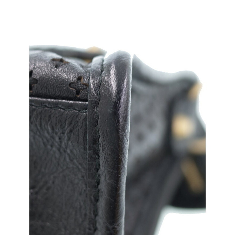Balenciaga Crossbody City Black Bag Perforated 2way - Picture 5 of 9
